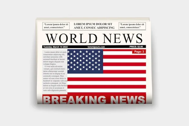 A split image showing two contrasting newspaper headlines. On one side, a headline reads