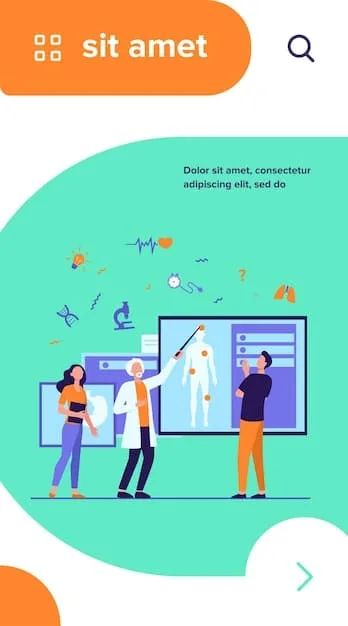 An infographic illustrating how AI analyzes a patient's genetic data, medical history, and lifestyle to create a personalized treatment plan. The infographic uses icons and data visualizations to convey the concept of precision medicine.