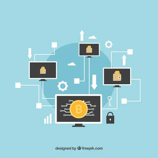 A visual representation of mitigation strategies: network segmentation with firewall icons separating critical systems, an intrusion detection system analyzing network traffic, and a padlock symbolizing overall security enhancement.