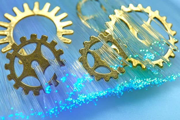 An abstract representation of compliance, featuring a series of interconnected gears working smoothly together. The image symbolizes efficiency, accuracy, and the harmonious operation of a compliant tax system.