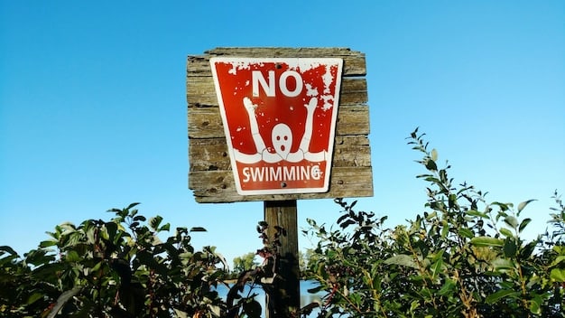 An image of a closed sign at the entrance of a National Park during a government shutdown, with disappointed tourists in the background.